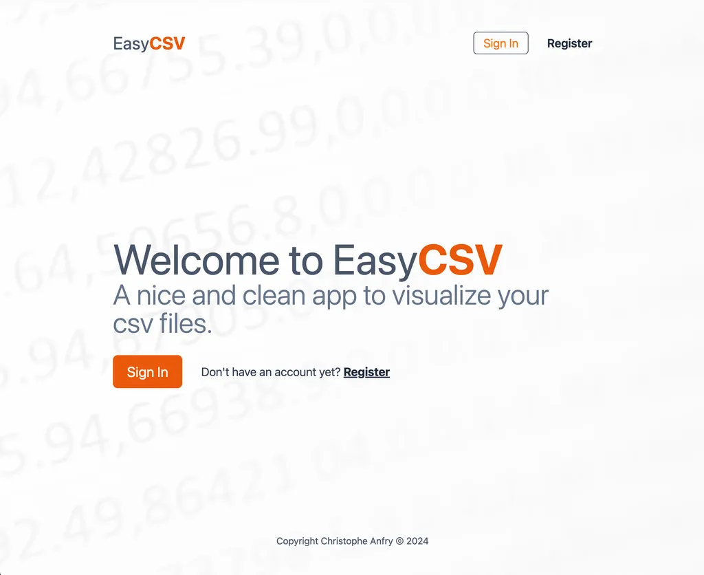 Easy CSV